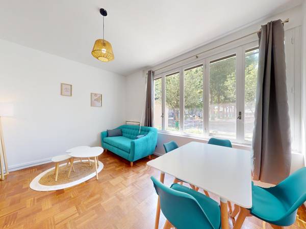 Location / Appartement 3 pièces de 50 m², Rouen, Boulevard d'Orléans / Photo 2