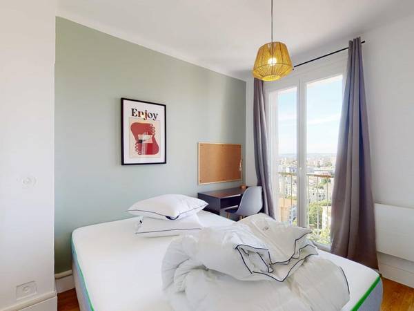 Colocation / Appartement 6 pièces de 94 m², Bezons, 4 Mail Martin Luther King, / Photo 4