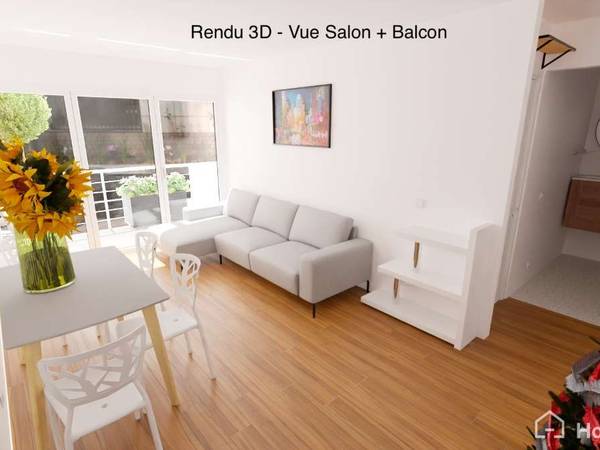 Colocation / Appartement 4 pièces de 64 m², Toulouse, Avenue Léon Blum / Photo 2