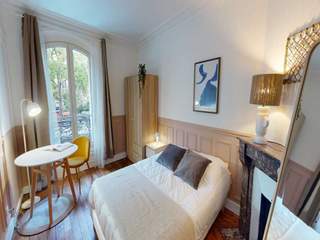 Flatsharing / Appartement 3 pièces de 50 m², Paris, Rue des Cloys