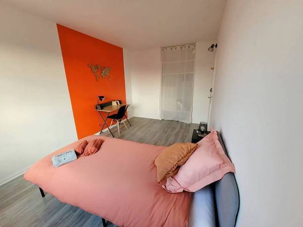 Chambre chez l'habitant / Appartement 1 pièce, Rouen / Photo 4