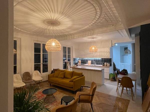 Coliving / Appartement 7 pièces de 162 m², Paris, Rue la Fayette / Photo 2