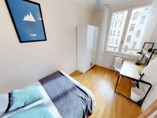 Flatsharing / 6-bedroom flat · 54 m², Lyon, Rue Garibaldi