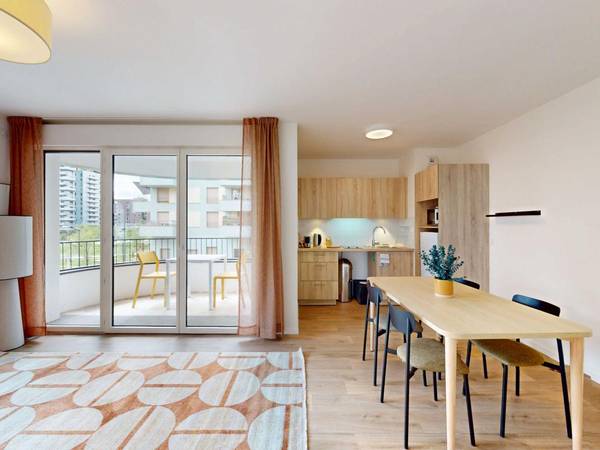 Colocation / Appartement 1 pièce de 56 m², Asnières-sur-Seine, 9 Rue Pierre Curie / Photo 2