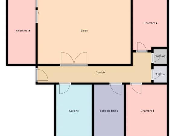 Colocation / Appartement 4 pièces de 72 m², Lille, Allée Jules Verne / Photo 9