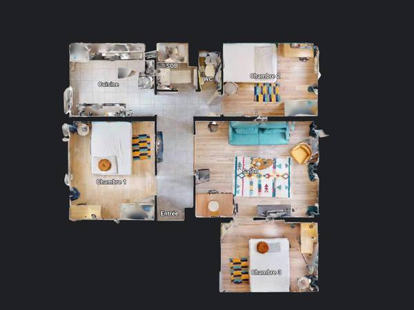 Colocation / Appartement 4 pièces de 63 m², Lyon, Rue Docteur Albéric Pont / Photo 15