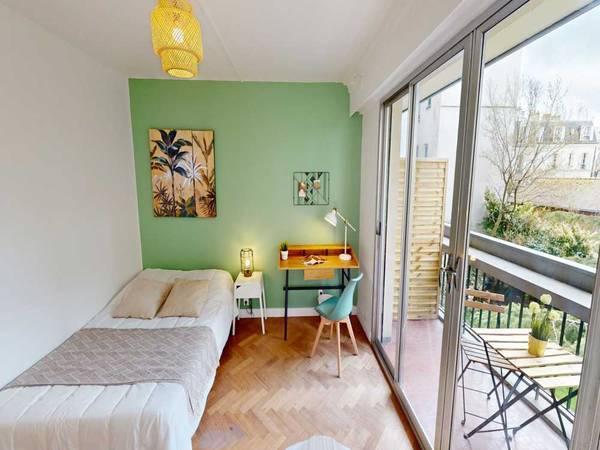 Colocation / Appartement 5 pièces de 110 m², Paris, Rue Guersant / Photo 2
