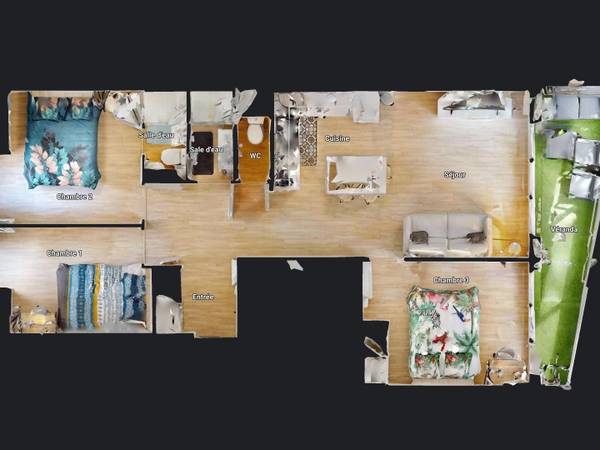 Colocation / Appartement 4 pièces de 70 m², Annemasse, Rue du Parc / Photo 21