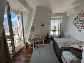 Sous-location / Studio de 20 m², Paris, Rue Nicolas Charlet