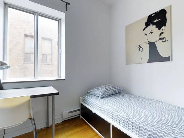 Colocation / Appartement 6 pièces de 120 m², Montréal / Photo 15