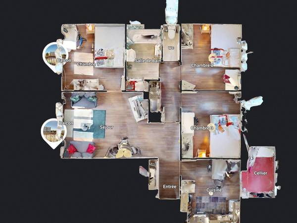 Colocation / Appartement 4 pièces de 66 m², Villeurbanne, Rue de la Feyssine / Photo 20