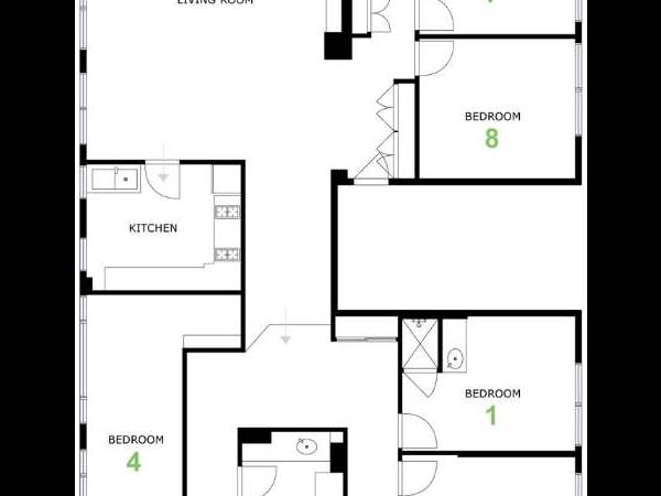 Flatsharing / 9-bedroom flat · 214 m², Annemasse, Rue Adrien Ligué / Photo 23