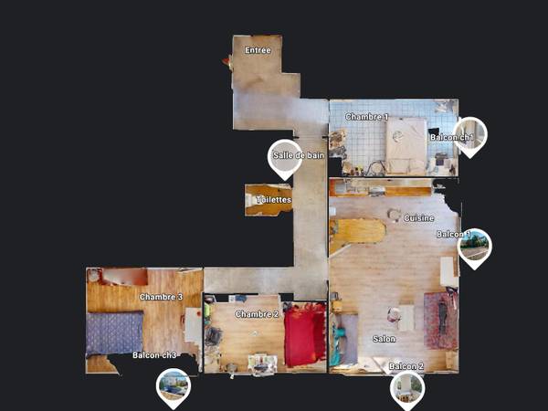 Colocation / Appartement 4 pièces de 95 m², Grenoble, Rue Lavoisier / Photo 13