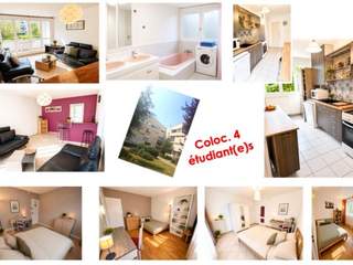 Colocation / Appartement 5 pièces de 98 m², Compiègne, Rue Jeanne d'Arc