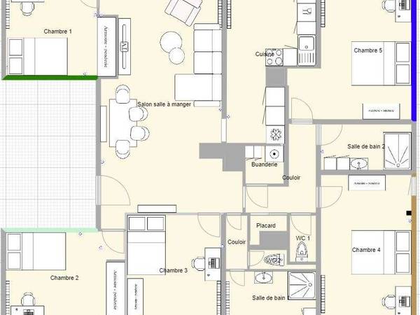 Colocation / Appartement 6 pièces de 116 m², Toulouse, Rue Georges Bernanos / Photo 23