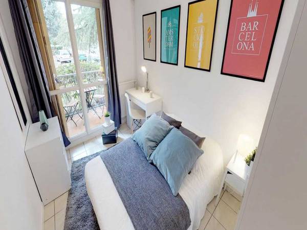 Colocation / Appartement 4 pièces de 90 m², Toulouse, Boulevard Jean Brunhes / Photo 2
