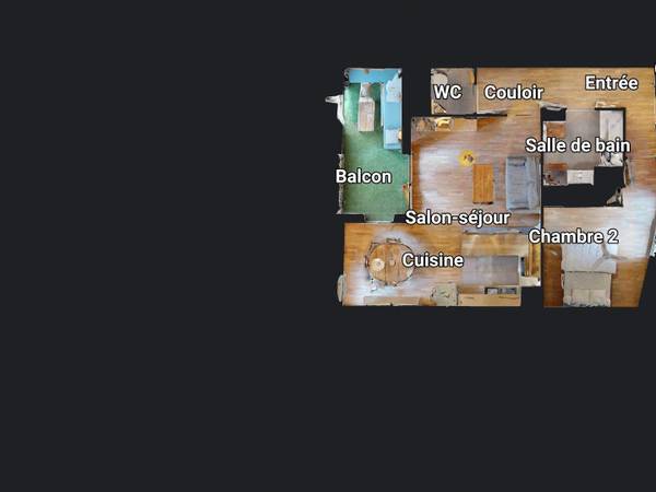 Location / Appartement 3 pièces de 66 m², Lyon, Rue Béchevelin / Photo 19