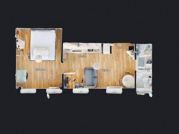 Location / Appartement 2 pièces de 28 m², Roubaix, Rue du Général Sarrail / Photo 14