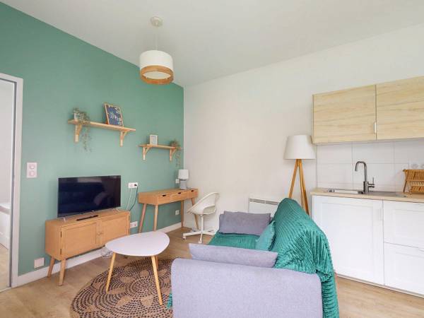 Location / Appartement 2 pièces de 29 m², Nantes, Rue Yves Bodiguel / Photo 2