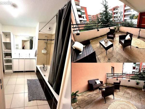 Colocation / Appartement 4 pièces de 77 m², Toulouse, Allée de Bellefontaine / Photo 2