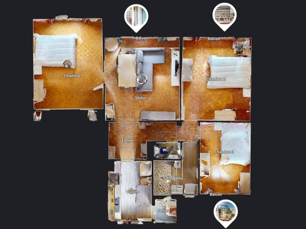 Colocation / Maison 4 pièces de 84 m², Limoges, Boulevard Gambetta / Photo 19