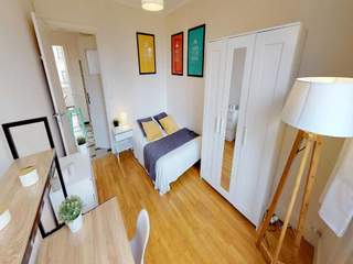 Colocation / Appartement 3 pièces de 50 m², Lyon, Rue Garibaldi