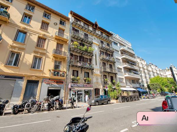 Location / Appartement 1 pièce de 19 m², Nice, Rue Clément Roassal / Photo 2