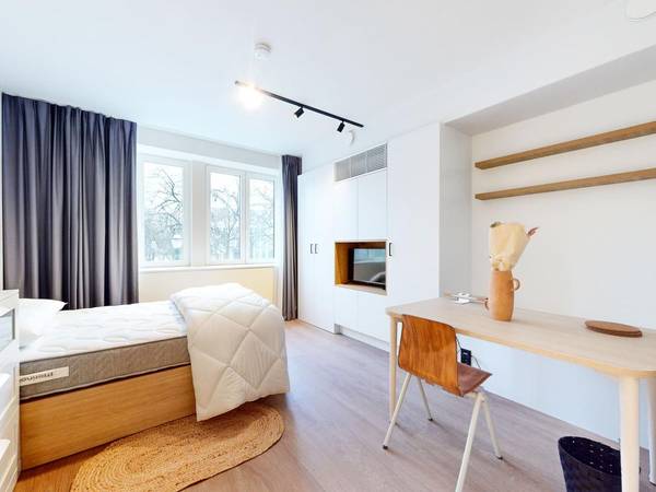 Location / Appartement 1 pièce de 29 m², Bruxelles, Quai-À-La Houille, 10 / Photo 2
