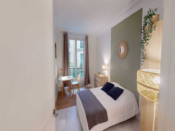 Colocation / Appartement 3 pièces de 60 m², Paris, Rue Euryale Dehaynin / Photo 2