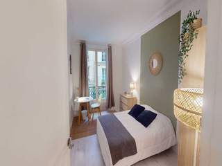 Colocation / Appartement 3 pièces de 60 m², Paris, Rue Euryale Dehaynin
