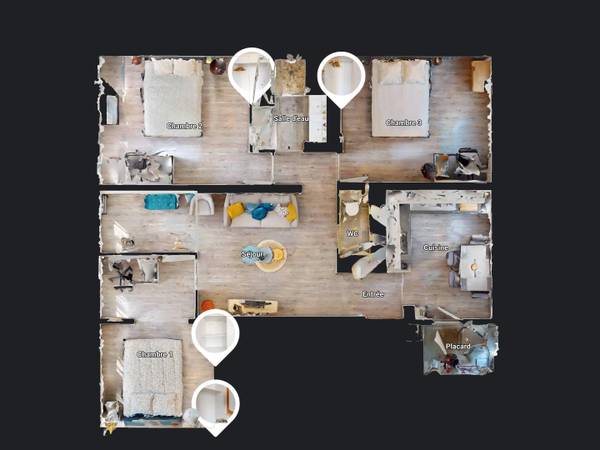 Colocation / Appartement 4 pièces de 76 m², Pau, Avenue Henri Dunant / Photo 7