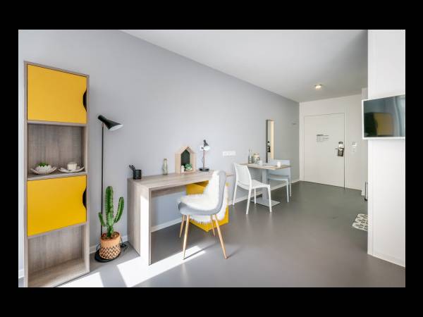Location / Résidence 1 pièce de 20 m², Bordeaux, 21 Cours Barbey / Photo 7