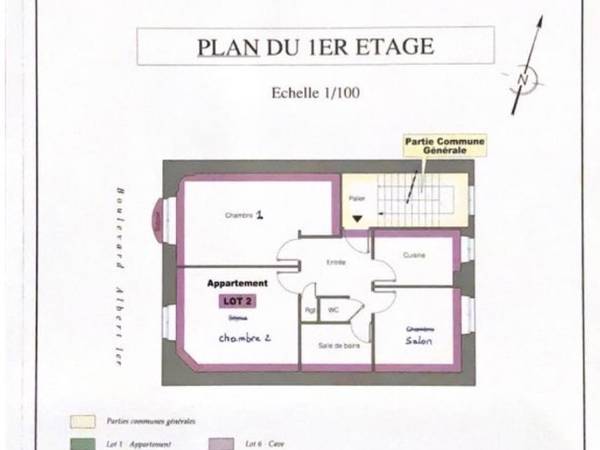 Colocation / Appartement 3 pièces de 67 m², Nancy, Boulevard Albert 1er / Photo 6