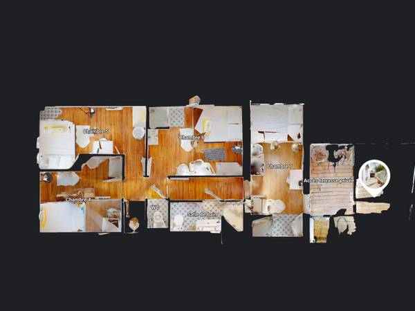 Colocation / Maison 8 pièces de 136 m², Bordeaux, Rue Joseph Fauré / Photo 19