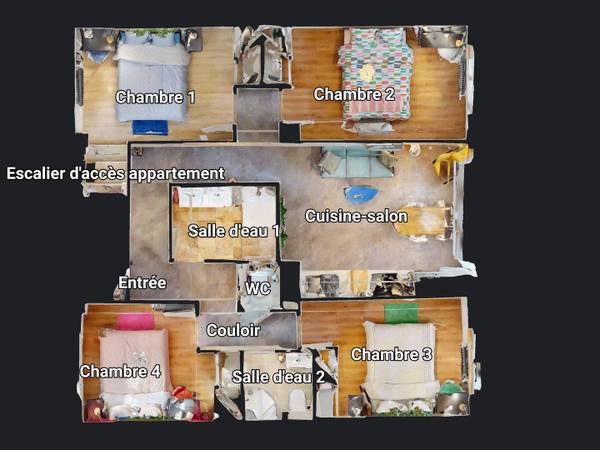 Colocation / Appartement 5 pièces de 75 m², Lyon, Avenue Général Dwight Eisenhower / Photo 16