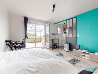 Location / 1 room apartment · 28 m², Cergy, Rue des Brumes Lactées