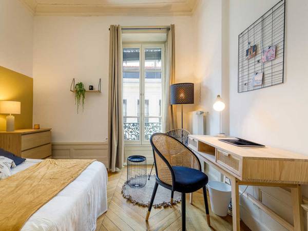Room share / 4 rooms apartment · 120 m², Lyon, Rue de la République / Photo 2
