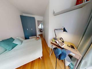 Gedeelde woning / 5 rooms apartment · 110 m², Paris, Rue de Belleville
