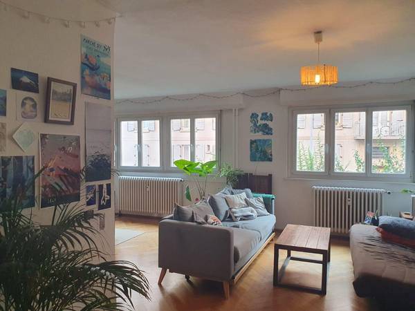 Colocation / Appartement 4 pièces de 98 m², Strasbourg, Rue Forget / Photo 2