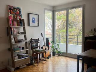 Room share / 3 rooms apartment · 61 m², Clichy, Rue Gaston Paymal