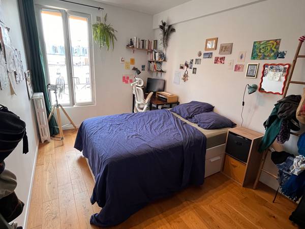 Sous-location / Appartement 3 pièces de 56 m², Paris, Rue de l'Olive / Photo 2