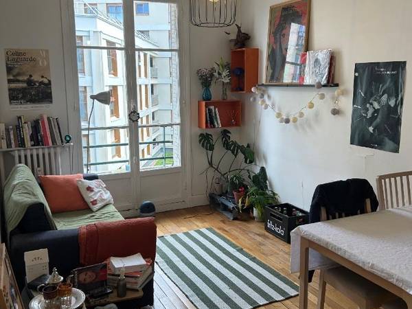 Sous-location / Appartement 3 pièces de 50 m², Paris, Rue du Pré Saint-Gervais / Photo 3
