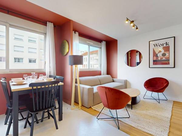 Colocation / Appartement 6 pièces de 99 m², Villeurbanne, 68 Rue Racine, / Photo 2