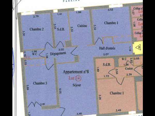 Colocation / Appartement 4 pièces de 76 m², Narbonne, Avenue Karl Marx / Photo 7