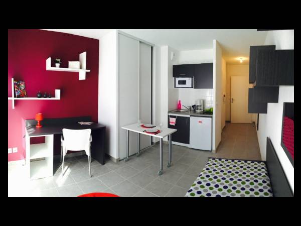 Location / Résidence 1 pièce de 19 m², Caen, 26/28 Rue du Clos Beaumois / Photo 2