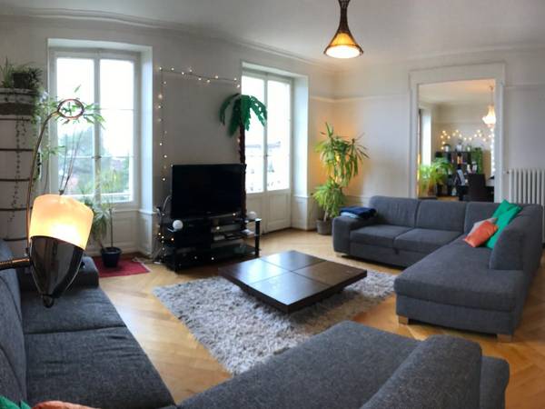 Colocation / Duplex 10 pièces de 200 m², Lausanne, Avenue Belles-Roches / Photo 2