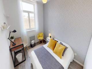 Colocation / 4 rooms apartment · 80 m², Lille, Rue de Wazemmes