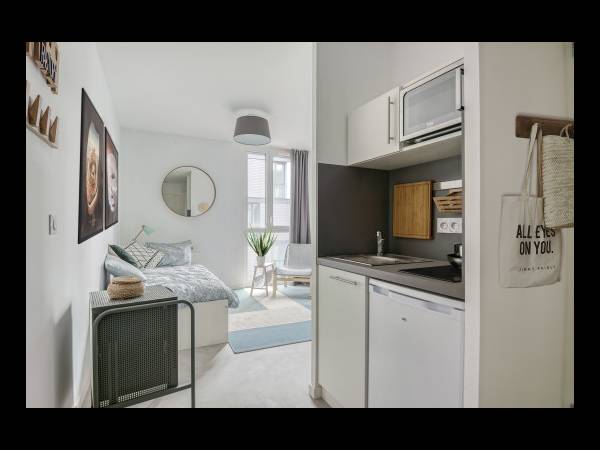 Location / Résidence 1 pièce de 19 m², Lille, 176 All. Clémentine Deman / Photo 2