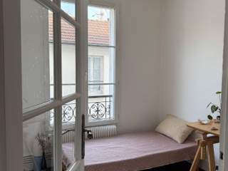 Chambre chez l'habitant / Appartement 3 pièces de 46 m², Paris, Avenue Jean Jaurès