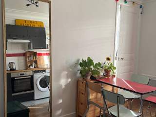 Sublet / 3 rooms apartment · 40 m², Paris, Rue du Faubourg Saint-Martin